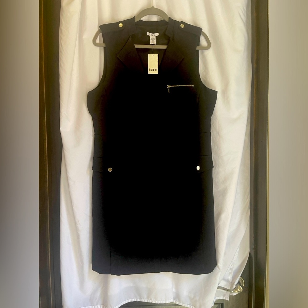 Bar lll- gorgeous black dress NWT